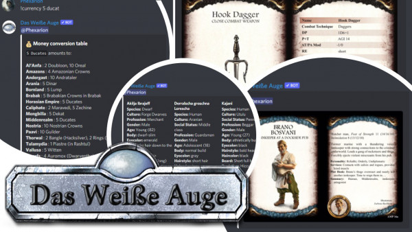 1 Month Premium Access 1 Das Weisse Auge Discord Bot